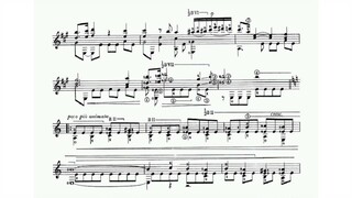 Chopin/Tarrega - Selections from Preludes Op. 28 for guitar solo (audio + sheet music)