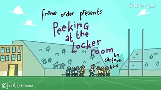 Sneaking into a Locker Room  Cartoon Box 448  by Frame Order  Hilarious Cartoons