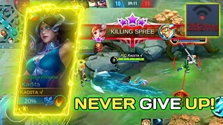 LAG BUT NEVER GIVE UP! | MLBB