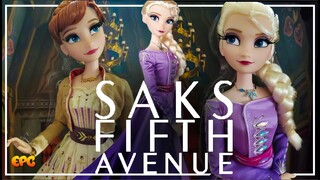 SAKS FIFTH AVE ELSA & ANNA DISNEY DOLLS and HAUL!