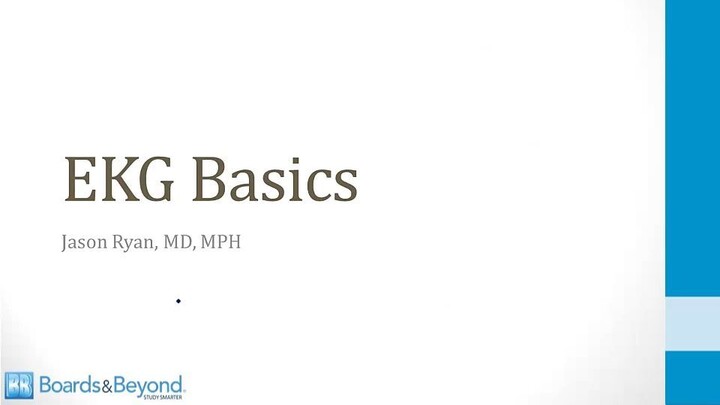Cardiology - 3. ECGs - 1. EKG Basics - USMLE Step 1 - BnB