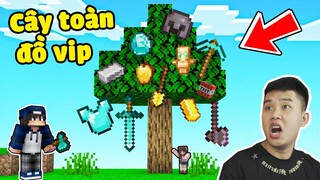 Minecraft, Nhưng bqThanh và Ốc Phát Hiện Cái Cây Rơi Toàn Đồ Vip...