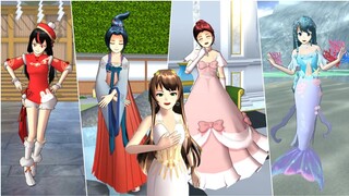 NEW UPDATE! New Costumes and Hairstyles for Girl 😍 Sakura School Simulator Chinese Version