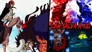 El Yonkou SHANKS Podría Derrotar a KAIDO en un 1 vs 1? | KID Será Salvado por el Submarino de LAW?