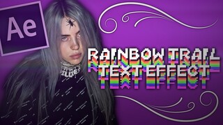 Rainbow Trail Effect - After Effects Tutorial