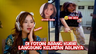 DIFOTOIN TEMEN VS DIFOTOIN KURIR || MALAH KAYA DAPET BERKAT 😂😂😂