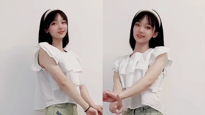 以为会可爱结果感觉很傻……（桃花笑）