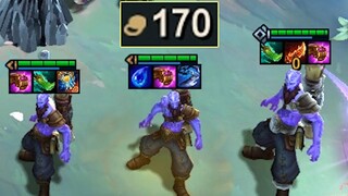 เมื่อฉันฝากเงิน 170 หยวน ฉันเพิ่ม 3 Ryze! คลื่นแห่งการเคลื่อนไหวครั้งใหญ่ที่เต็มหน้าจอจะเจ๋งแค่ไหน? 