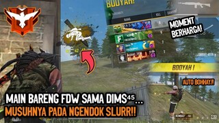 MAIN BARENG efdewe & BANG DIMAS!? AUTO BOHAAYY SLUR..!!! | FREE FIRE INDONESIA.
