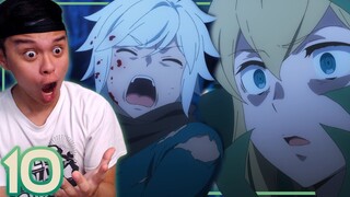 THIS CAN'T BE HAPPENING!! | Danmachi Season 4 Episode 10 Reaction