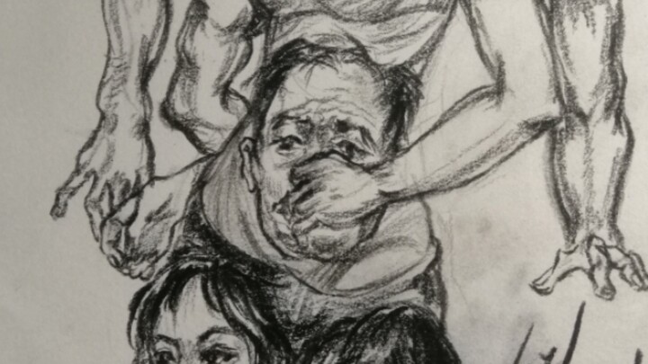 Sketsa cepat: Luar biasa, aku perlahan memahami segalanya.