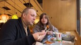 Tasting KOREAN Food in Russia: Kimchi, Kim-Su Soup, Cheese Tokpokki, Pokkympab, Chapche Noodle