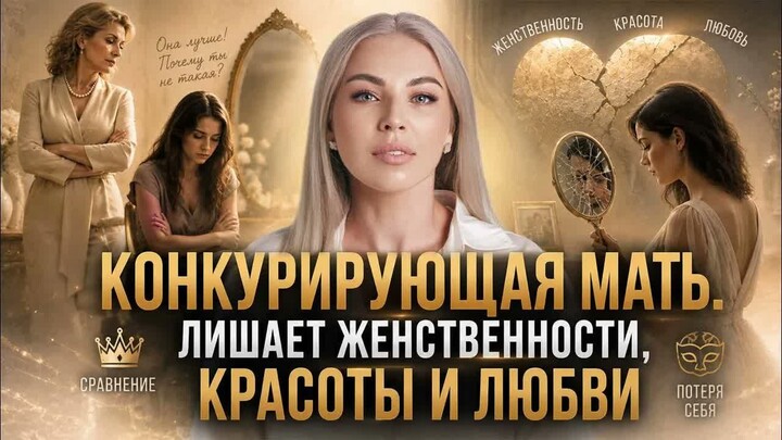 Конкурирующая мать. Лишает женственности, красоты и любви