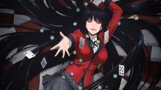 Kakegurui group portrait line direction: people struggling in the abyss