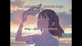 just some random Japanese songs playlist #fypシ #music #playlist