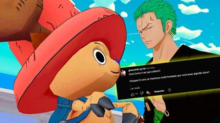 O Zoro é Pai Solteiro?? Zoro e Chopper PERGUNTAS e RESPOSTAS no One Piece Vr!!