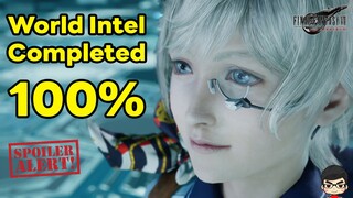 Final Fantasy VII Rebirth World Intel Complete 100% Every Area
