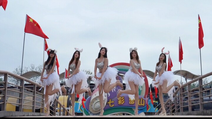 What's it like to do the bunny hop dance on a bridge