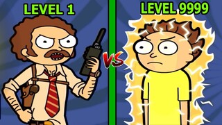 Thu Phục Goku Super Saiyan Và Cảnh Sát Trưởng Pokemon Người - Rick and Morty: Pocket Mortys Top Game