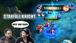 NICE ONE BABY! - GRANGER GAMEPLAY WITH EYOK - STARFALL KNIGHT MOBILE LEGENDS