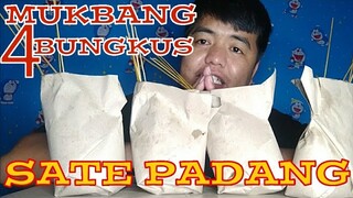 MUKBANG SATE PADANG 4 BUNGKUS ! SAMPE KLENGER GENK