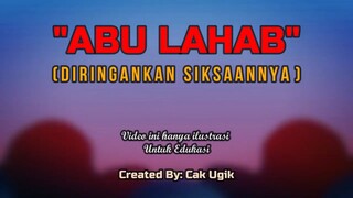 abulahab diringankan siksaannya