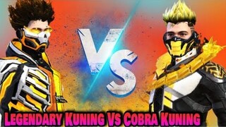 Legendary kuning Vs Cobra Kuning