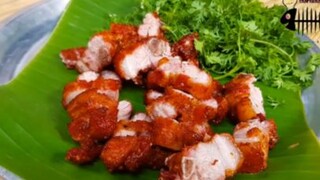 แหนมหมูสามชั้นทอด