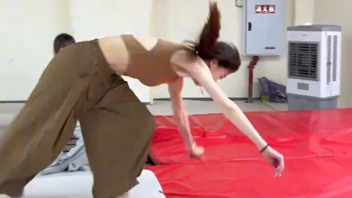 I am a veteran somersaulter! This move is amazing!