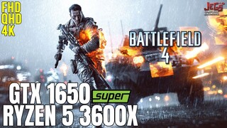 Battlefield 4 | Ryzen 5 3600x + GTX 1650 Super | 1080p, 1440p, 4K benchmarks!