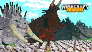 BATTLE BEWILDERBEASTS! - Minecraft Dragons