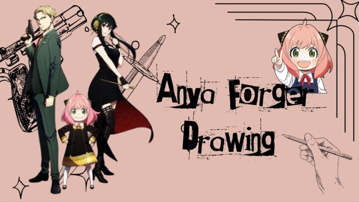 Anya 🎨 Drawing. | Spy X Family | #Anya