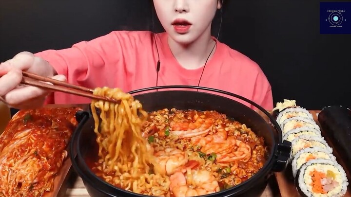 cô gái ăn uống 267 #cookingpanda