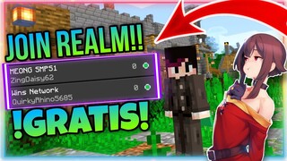 OPEN MEMBER REALMS MCPE 1.16 || Join realms gratis brok || minecraft pe