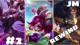 MobileLegend - Thử Tua Ngược Màn Xuất Hiện Của Tướng Và Skin Part 2 | JinMoba