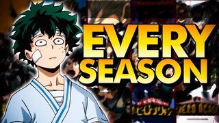 Thoughts on EVERY My Hero Academia Season!