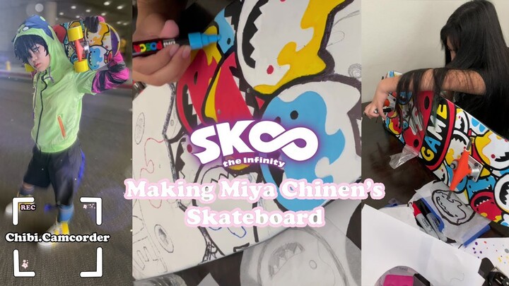 Making Miya Chinen's Skateboard || SK8 the Infinity Cosplay || ♥