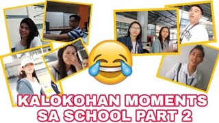 Kalokohan moments sa school Part 2 - Compilations | ARKEYEL CHANNEL