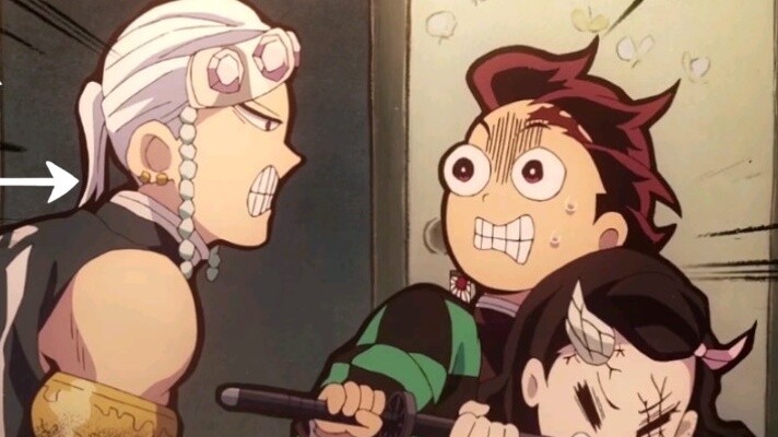 Demon Slayer: The Sound Column instantly kills the girl!