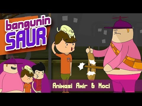 Kartun Lucu - Bangunin Sahur (Amir & Moci) - Animasi Indonesia
