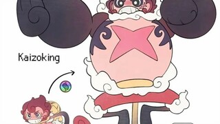 以onepiece 人物为原型设计宝可梦