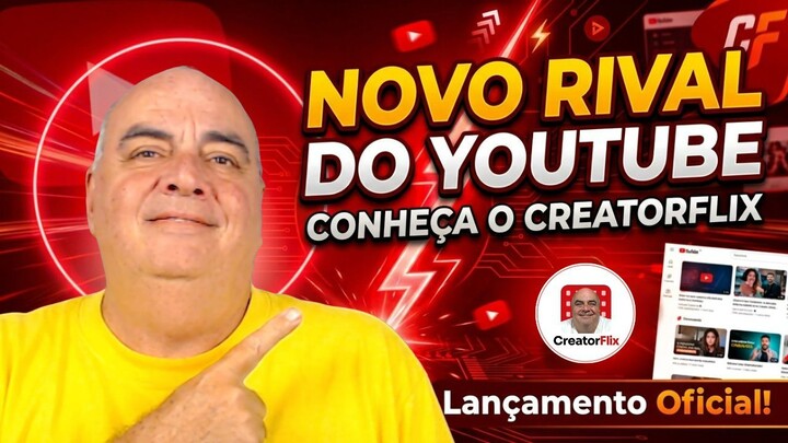 🚨 O YOUTUBE GANHOU UM RIVAL! 🚨 -  CREATOR FLIX