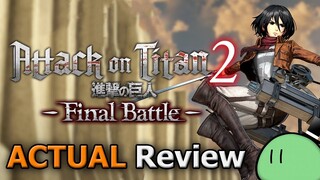 Attack on Titan 2: Final Battle (ACTUAL Game Review) [PC]