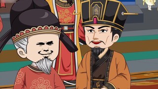 الحلقة الثالثة: بعد أن تقمصت زهرة بيآن وسجل الموتى أشكالهما، عادتا إلى قاعة الحكم لتناول الفواكه.