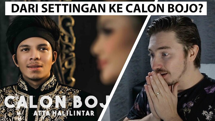 REACTION CALON BOJO - ATTA HALILINTAR (Official Music Video) | KEREN PARAH 🔥 ! | Jura Lening
