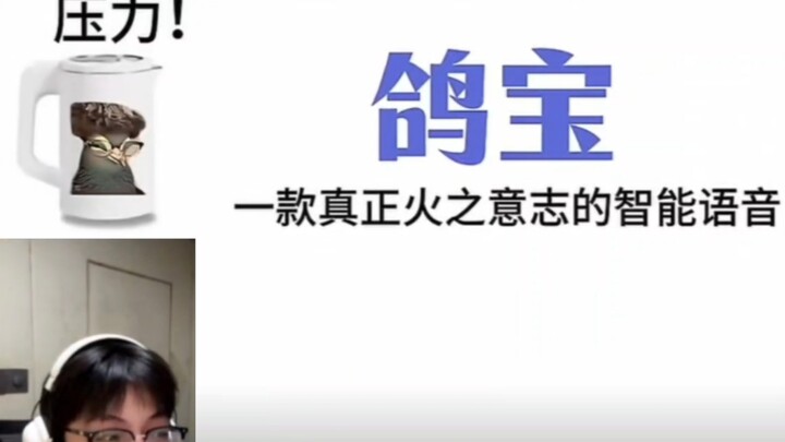 Watching “Ge Bao” fan creations on Pigeon Live had the streamer cracking up—this video creator is se