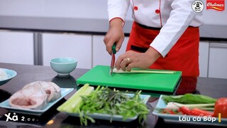 Cách nấu Lẩu Cá Bóp Chua cay ngon - Không bị tanh _ Kỹ năng vào Bếp _ Học nấu ăn