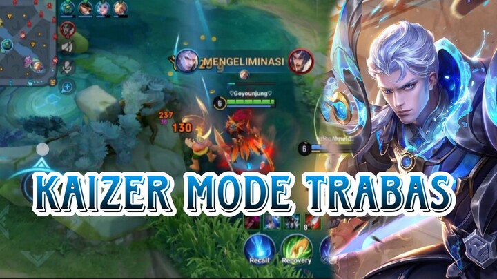 KAIZER MODE TRABAS