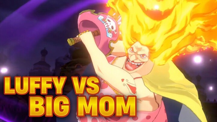LUFFY VS BIGMOM EPIC BATTLE ONE PIECE FIGHTING GAMEPLAY