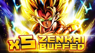 MONO PUR WHO?! 5x ZENKAI BUFFED ULTRA GOGETA DOESN'T CARE ABOUT TYPES AT ALL! | Dragon Ball Legends